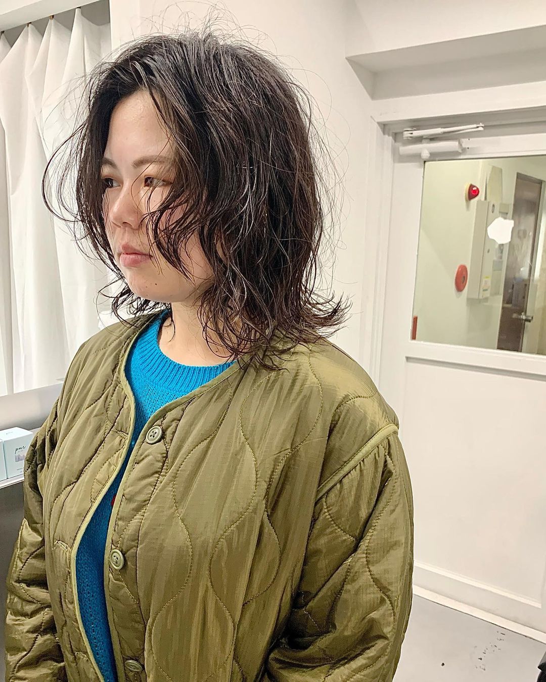 レイヤーボブパーマ/ウルフパーマ/ウルフヘア